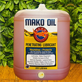 Mako oil 20 litre commercial bulk bottle workshop boat farm fleet maintenance heavy duty solvent lubricant
