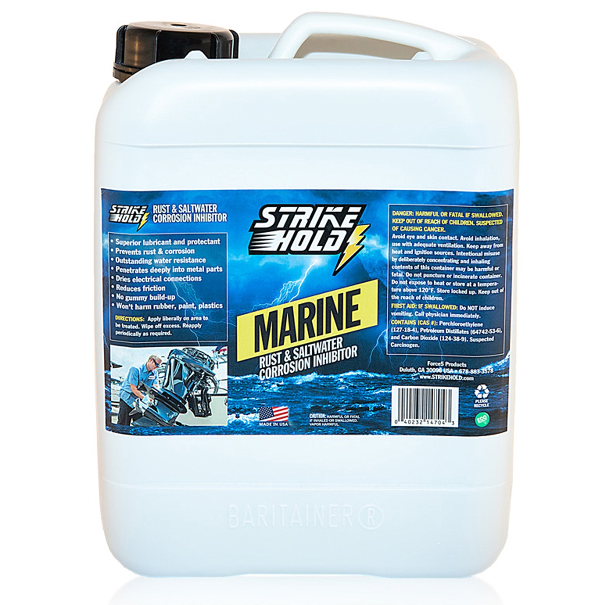 Marine StrikeHold 5 litre bulk container saltwater corrosion protection for boats 4WD ATV watercraft under carriage commercial marine