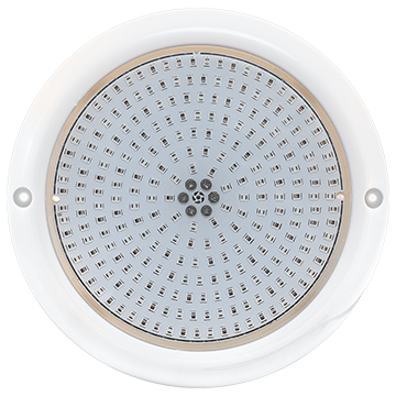 Pool Glow SM150 top view LED array multiple diodes wide beam spread surface mount pool light