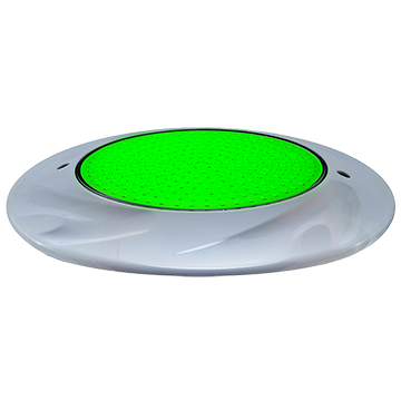 Pool Glow SLIM265 surface mount LED pool light green illumination RGB color changing 16 scenes Australian pools