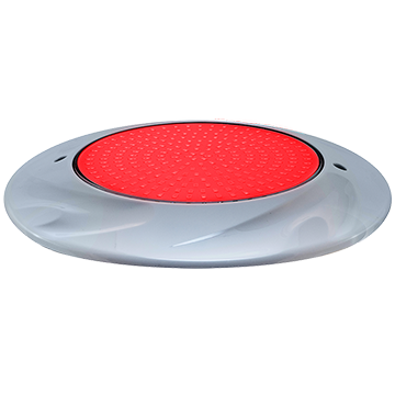 Pool Glow SLIM265 surface mount LED pool light red illumination RGB multi-color waterproof Australian pools
